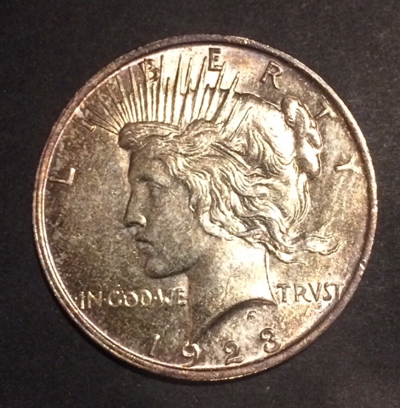 1923-Peace-Dollar...-Raw