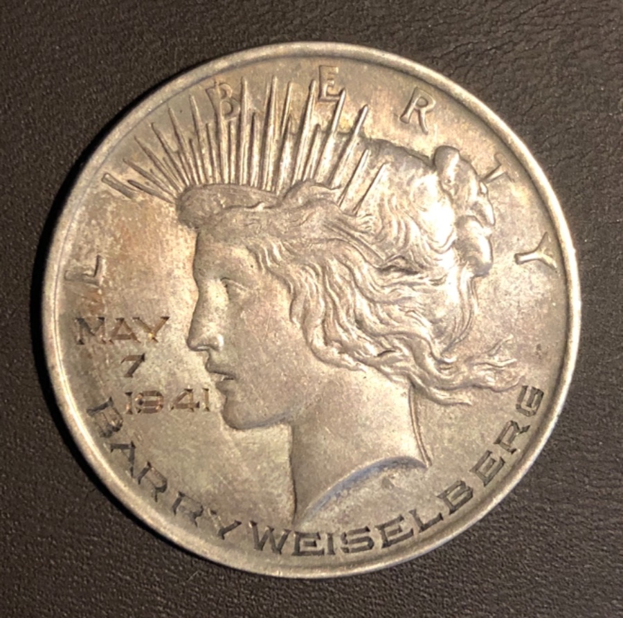 Dateless-Counter-Stamped-Peace-Dollar---May-7,1941-Barry-Weiselberg