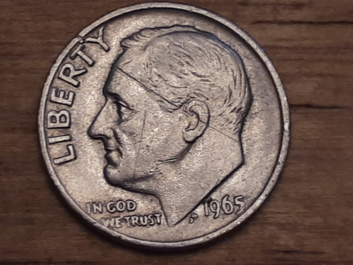 1965-Dime-Die-Crack-Or-PMD?