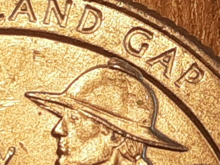 2016-Cumberland-Gap-Quarter-Die-Chip!-Not-A-Cud