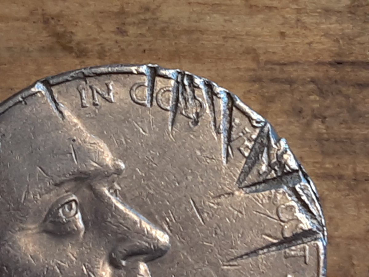 2005-American-Bison-Nickel-PMD,-Lamination,-Cracked-Planchet?