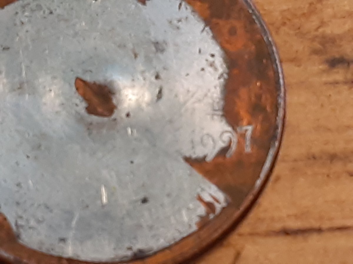 1997-Penny-Planchet-Strike-Error-Or--PMD?