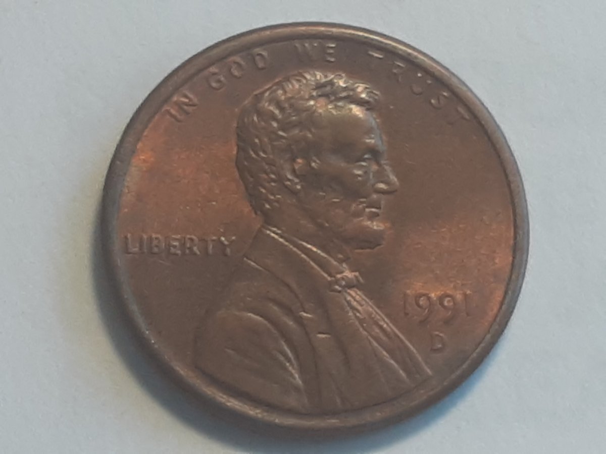 1991-D-Penny---Die-Shift?