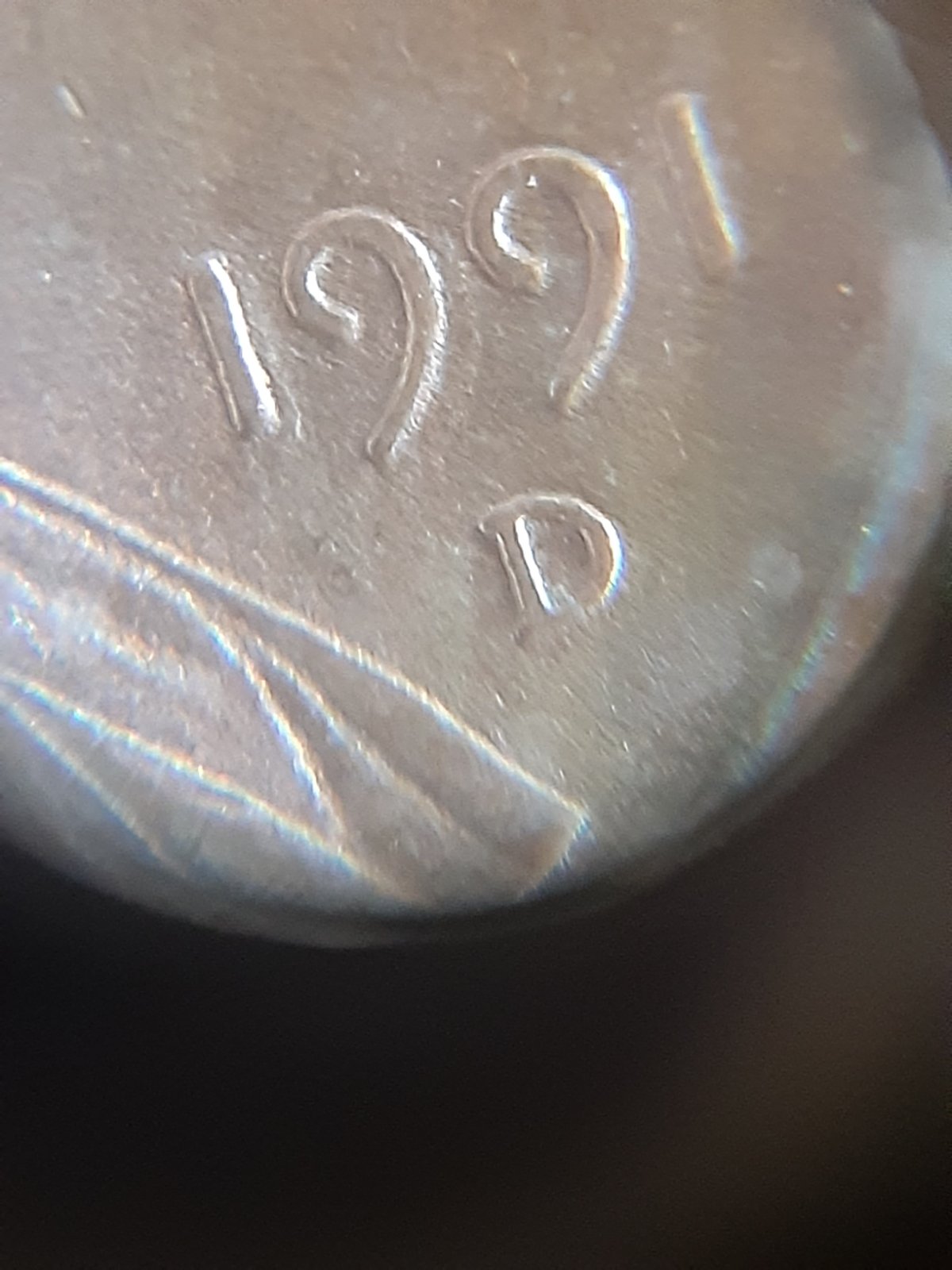 1991-D-Penny---Die-Shift?