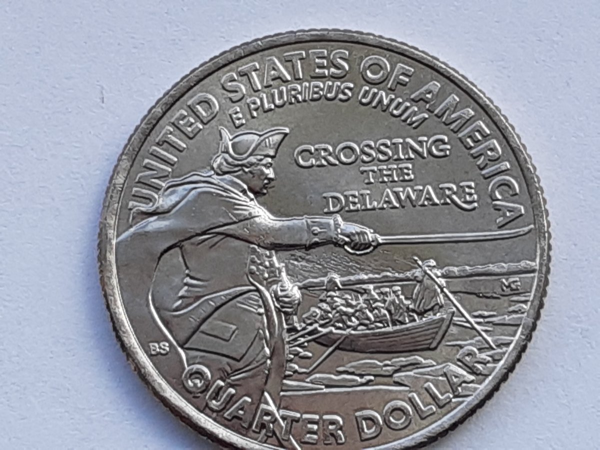 2021-Crossing-The-Delaware-Quarter---Lamination-On-Reverse?