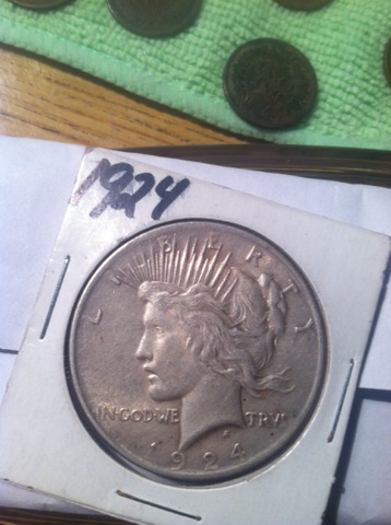 1924-Peace-Wear/Broadstrike?-New-To-The-World-Of-Coins