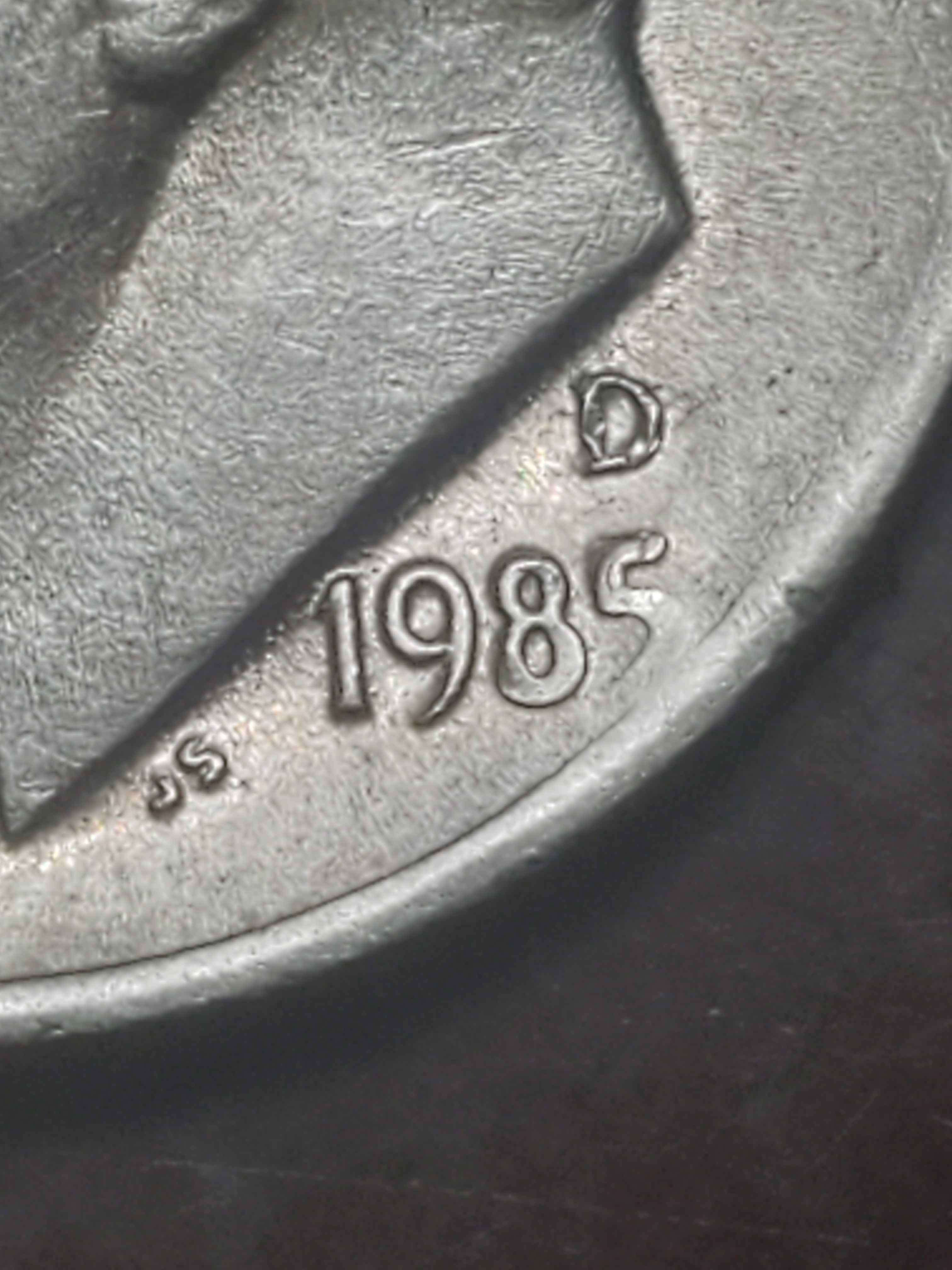 1985-D-Roosevelt-Dime/-Is-This-After-Mint-Damage?