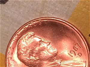 What-Is-This-Plating-Issue-Sand-Dune-Affect-On-1987-D-Penny