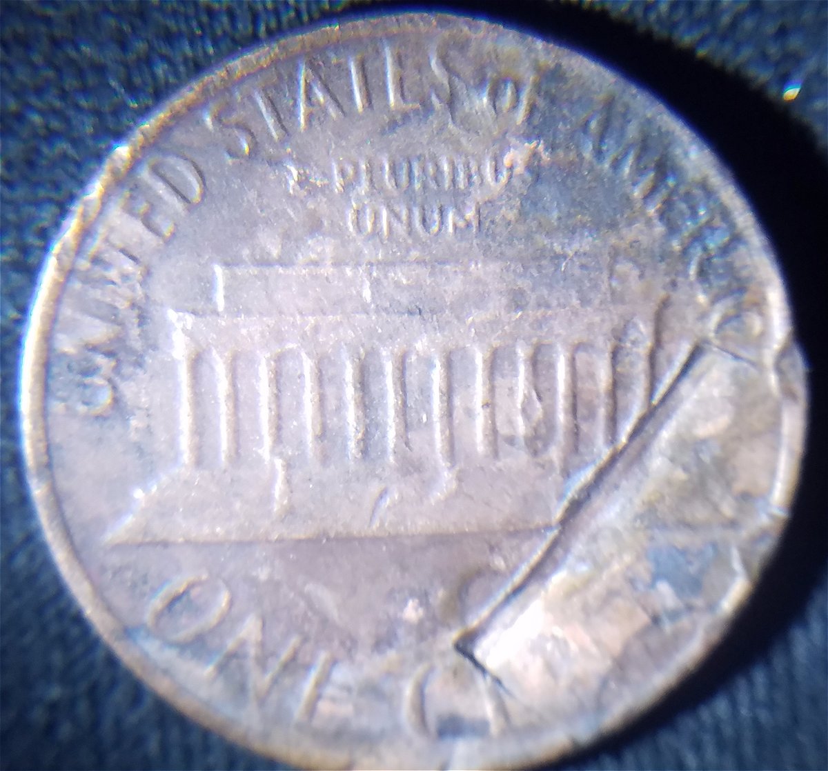 1978-Cent-With-Weird-Damage.--Need-Help-Please.