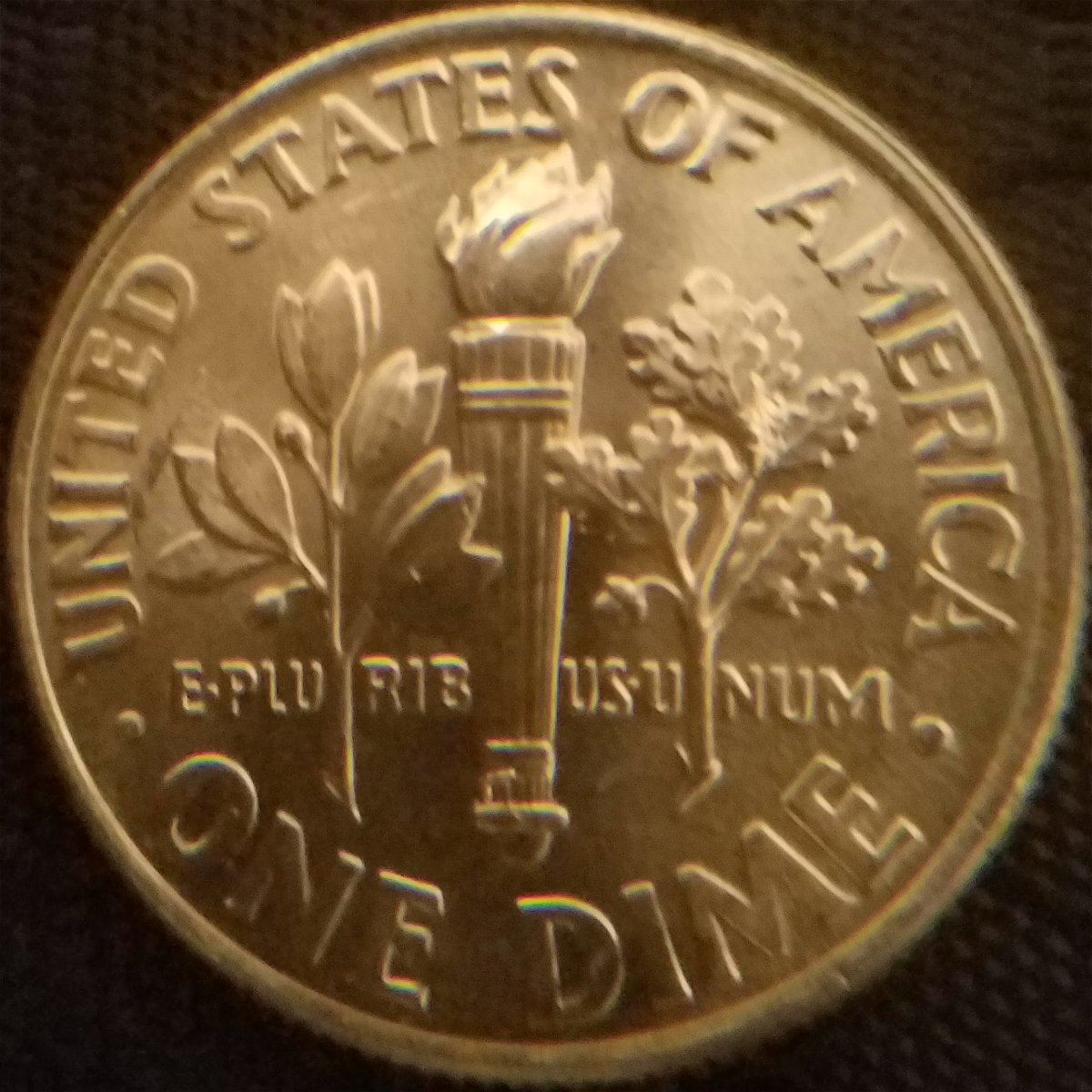 2017-P-Roosevelt-Dime-With-Some-Nice-Die-Chips/Cracks-On-Reverse.