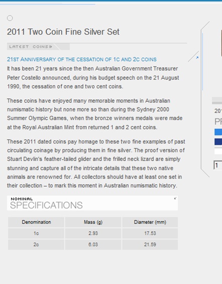 1-And-2-Cent-Coins-Release-And-Perth-Mint-Release!