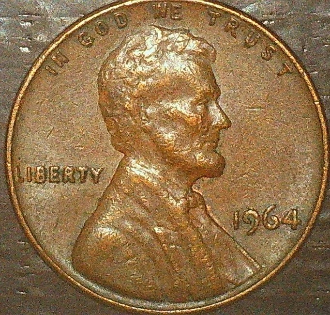 1964-Lincoln--Penny--Mint-Mark