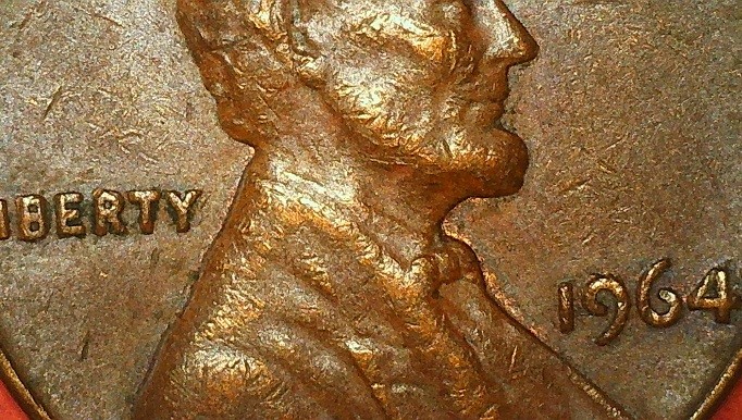 1964-Lincoln--Penny--Mint-Mark