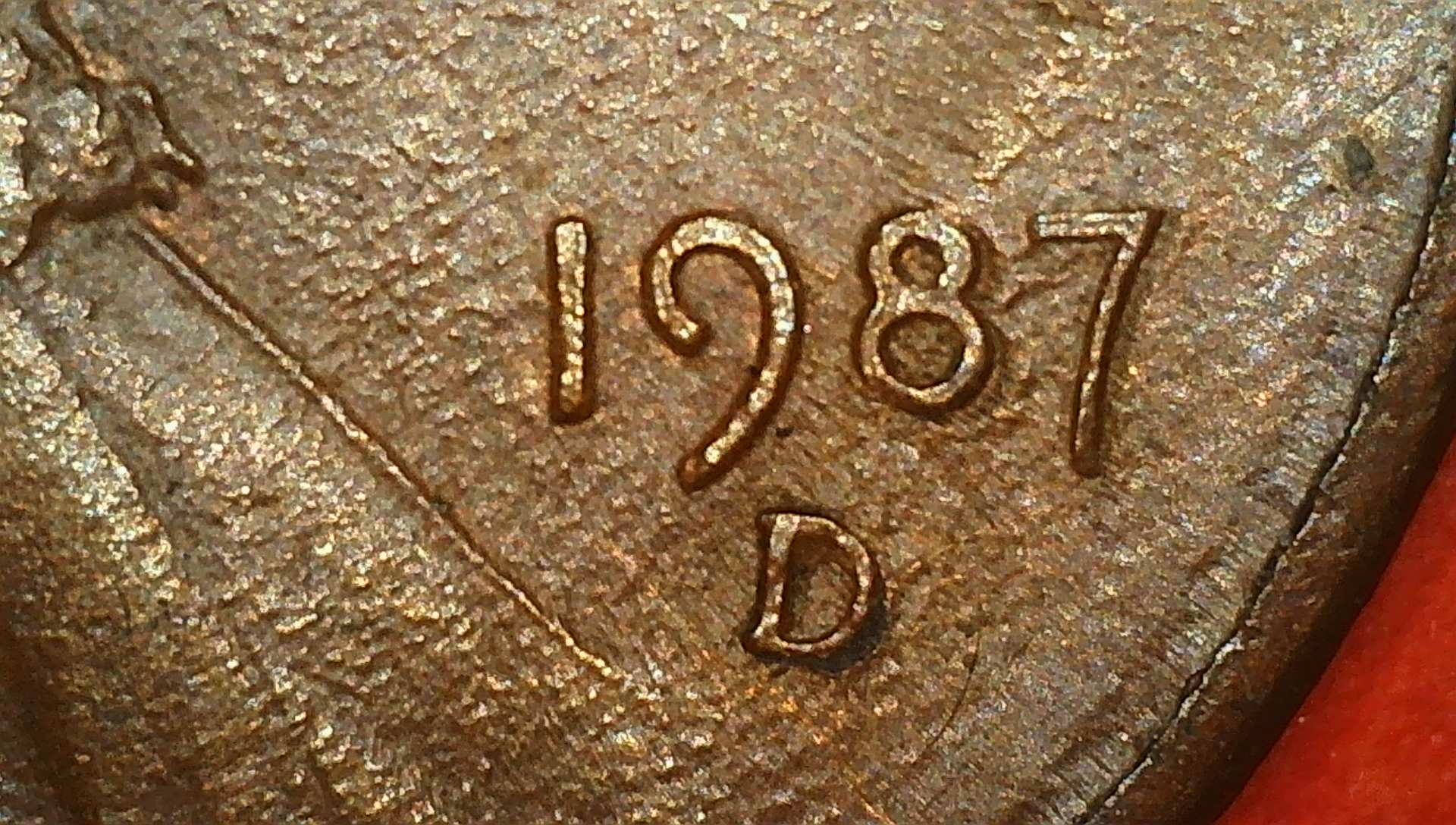 1987-D--Memorial--Lincoln-Penny