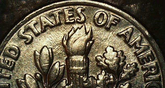 1994--P--Roosevelt--Dime-Coin