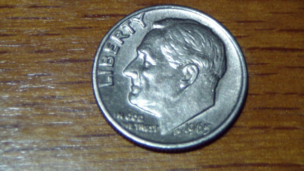1965-Roosevelt-Dime