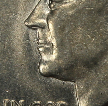 1972-D-Kennedy-Half,-Hot-Lips,-Double-Chin