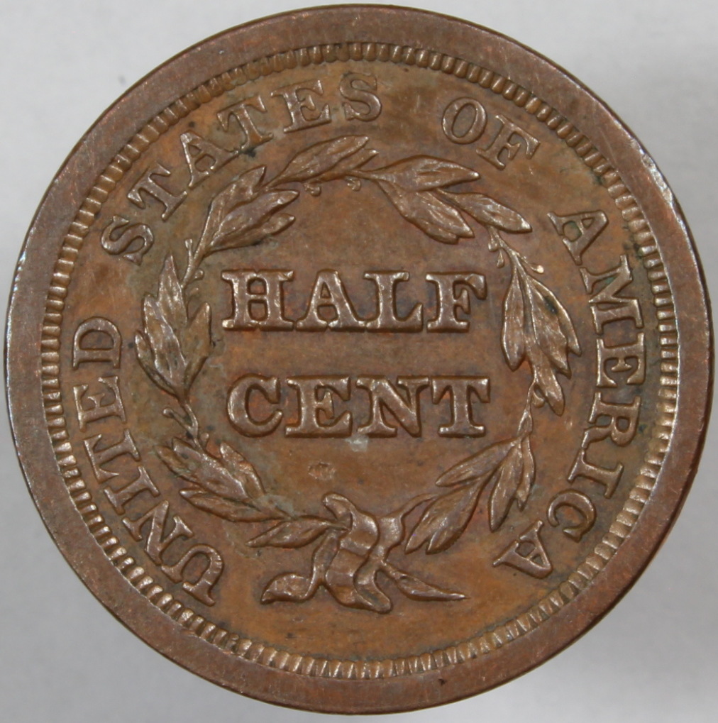 1851-Half-Cent-For-Grading