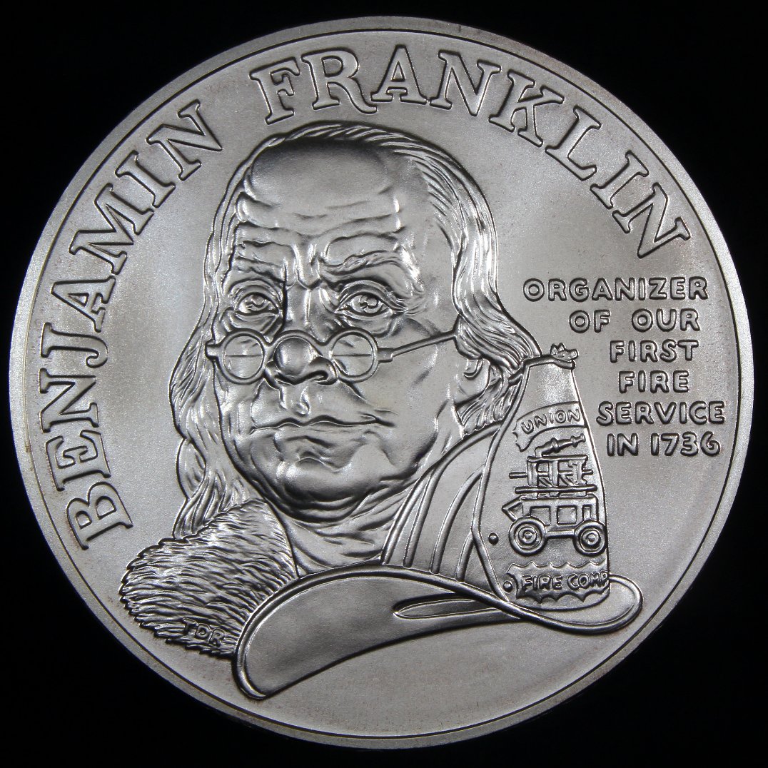 Ben-Franklin-Firefighters-Silver-Medal