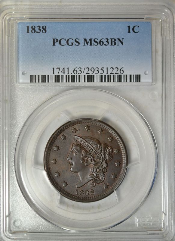 1838-Coronet-Head-Large-Cent---You-Vs-PCGS