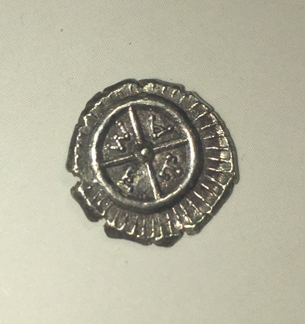 Kingdom-Thrace,-Mesembria-AR-Diobol-Helmet/-Wheel
