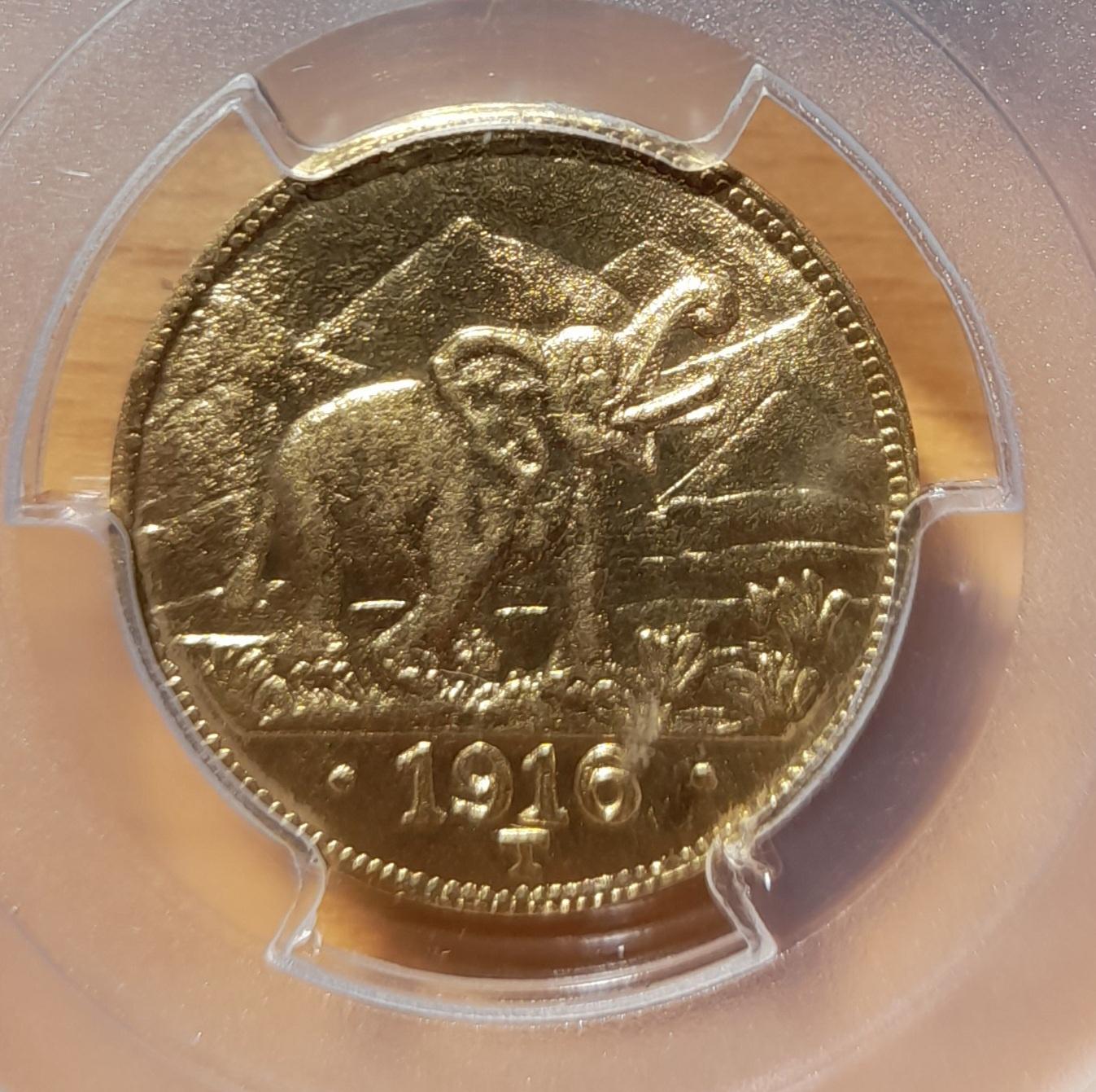 1916-T-German-East-Africa-15-Rupien-And-Its-Origin