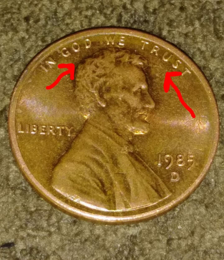 1985-D-Penny-