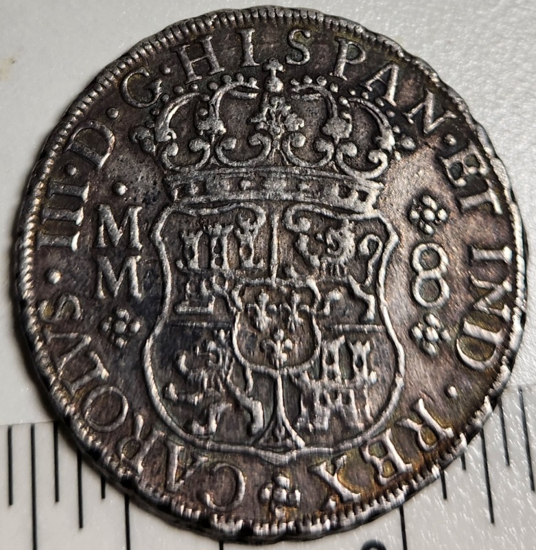 1760-Mexico-Spanish-Colony,-8-Reales