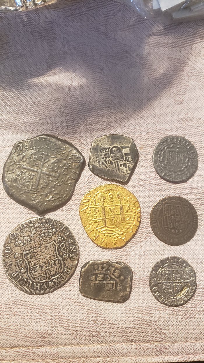 Some-Old-Spanish-Coins