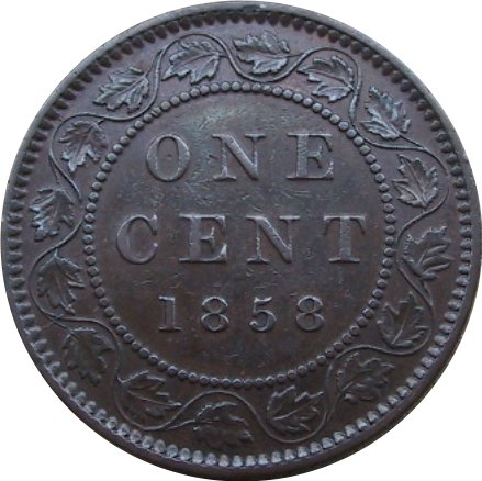 1858--Large--Cent--Double--5