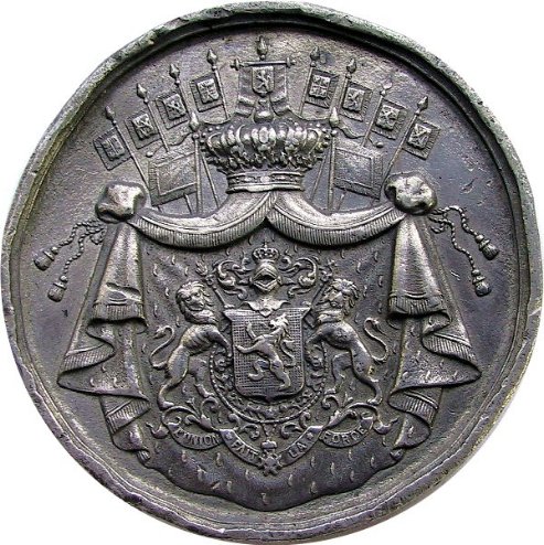 A.-Fisch-1874-Medal---Great-Details---Is-This-An-Award-Medal