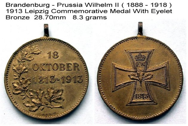 Battle-Of-Leipzig-1813-Re-Commemorative-Medals