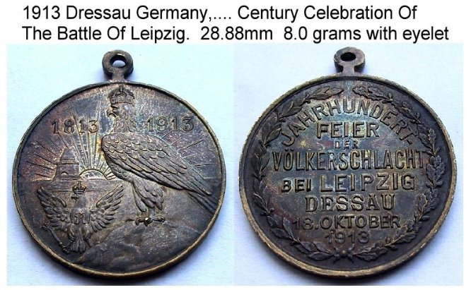 Battle-Of-Leipzig-1813-Re-Commemorative-Medals