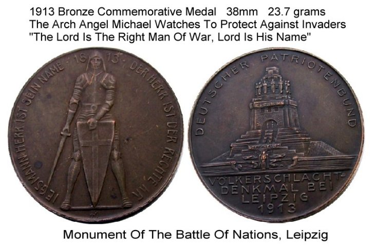 Battle-Of-Leipzig-1813-Re-Commemorative-Medals