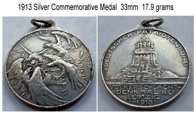 Battle-Of-Leipzig-1813-Re-Commemorative-Medals