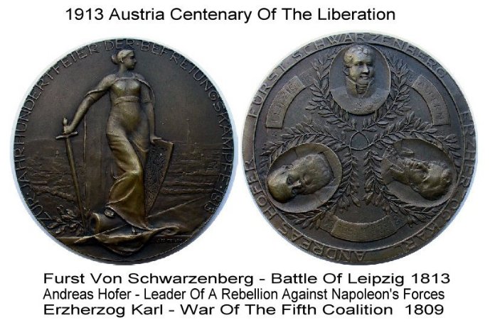 Battle-Of-Leipzig-1813-Re-Commemorative-Medals