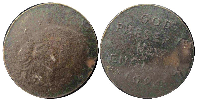Fake-1694-God-Preserve-New-England-With-Weird-Damage-Mark