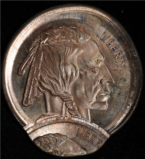 Indian-/-Buffalo-Silver-Round-Error