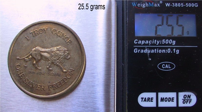 Silver-Round-In-Brass-?