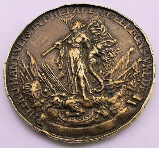 Anglo---Dutch-War-Medal-?-|-Dutch,-1650