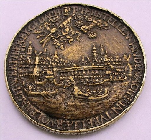 Anglo---Dutch-War-Medal-?-|-Dutch,-1650
