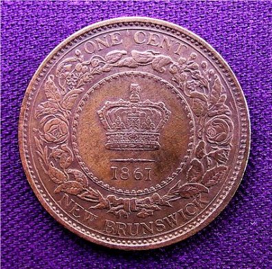 1861-New-Brunswick-One-Cent