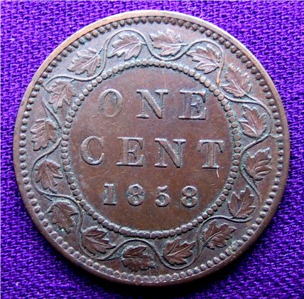 1858-Cent-With-Both-Obverse-&-Reverse-Clash