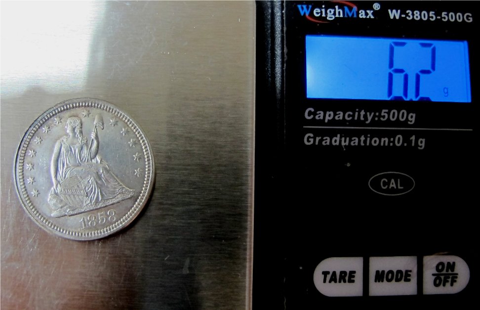 1858--Quarter-----Proof--?