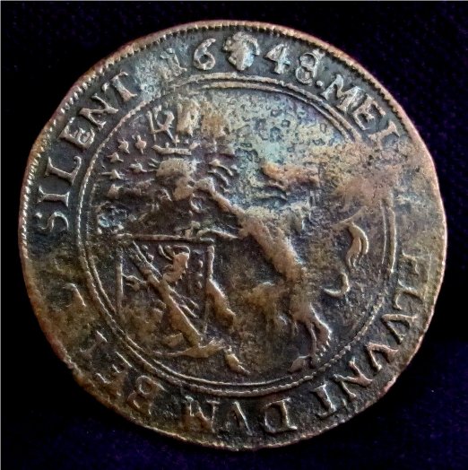 1648-Noah's-Ark-Medal-/-Token