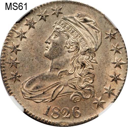 Also-An-1826-Bust-Half-For-Grading-&-Variety