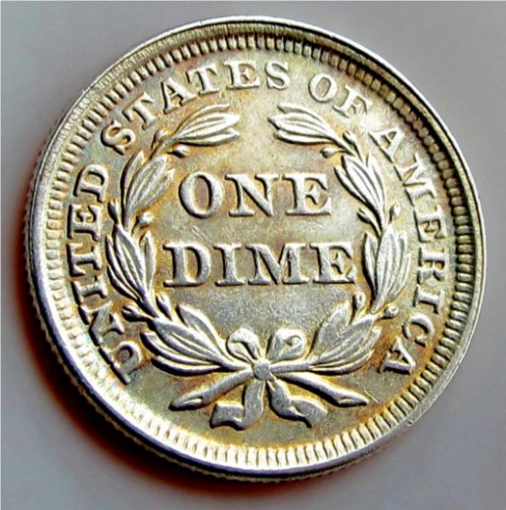 1855-Seated-Liberty-Dime