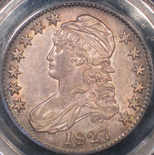 1827-Bust-Half