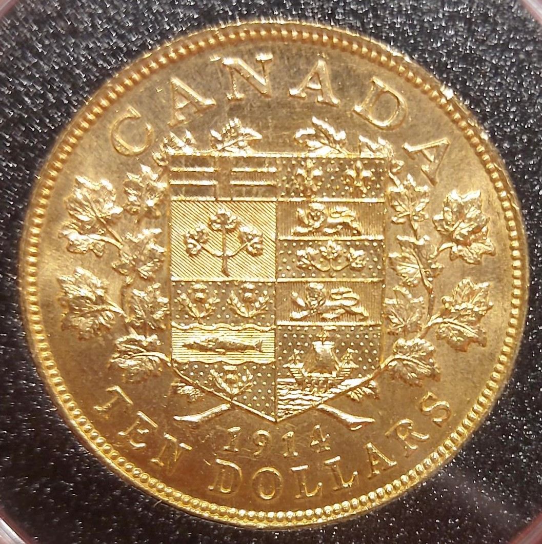 1914-Canada-$10-Gold