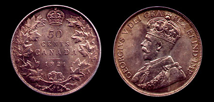 1921-50-Cents-Mint-State-Versus-Specimen